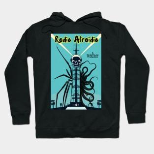 Radio Afraidio (Back Print) Hoodie